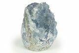 Free-Standing Crystal Filled Celestine Geode - Madagascar #303863-1